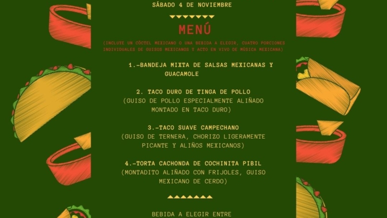 Ciclo de comidas temáticas: COCINA MEXICANA